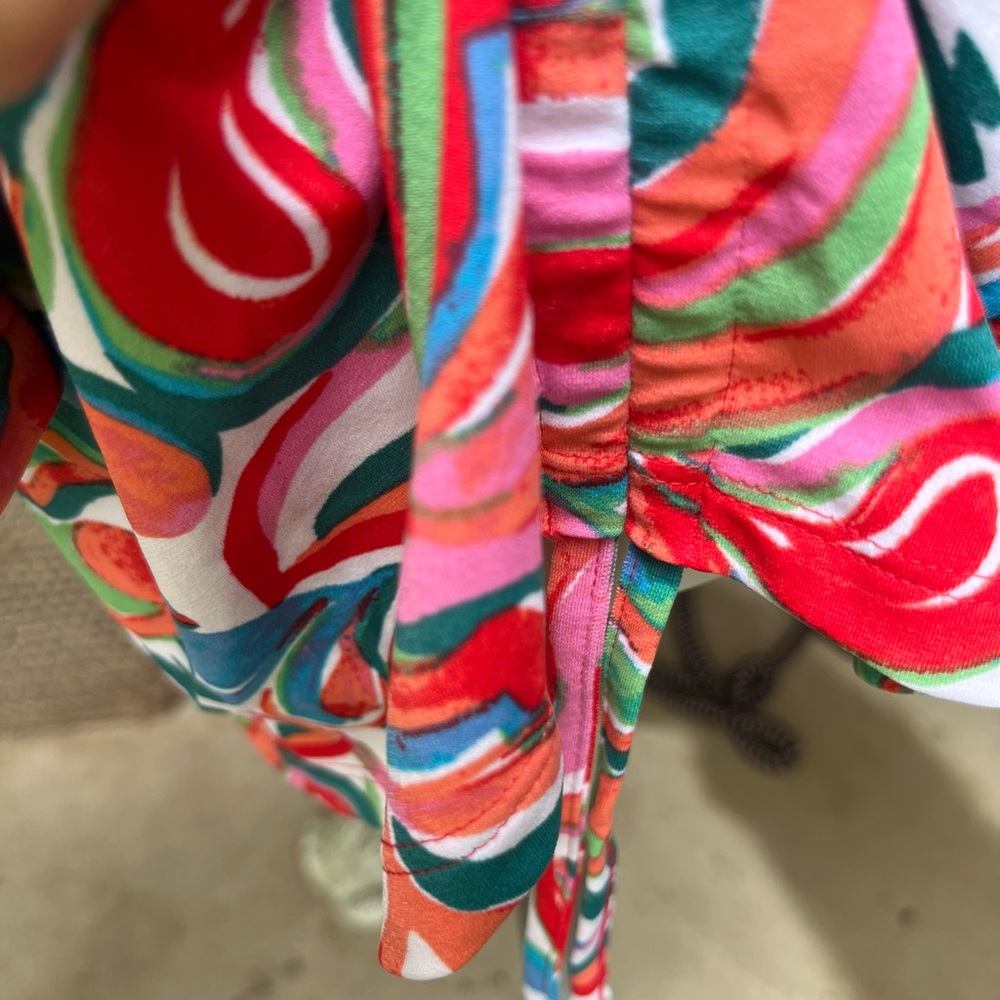 Coolibar Hokulani Ruche Swim Shirt - Picture 3 of 10